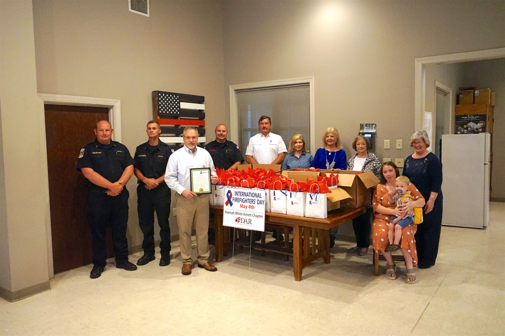 Fort Payne Fire Department honored for International Firefighters’ Day